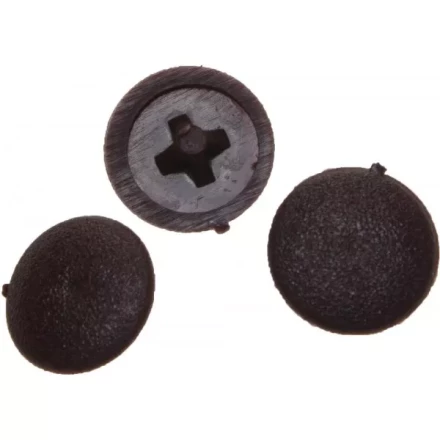 Заглушка декоративная ЗУБР под шуруп, цвет кр-дерево, шлиц №2, ТФ6, 40шт 4-308156-5 купить в Надыме