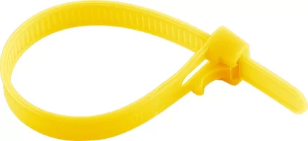 Хомуты универсальные многоразового использования пластиковые 150 х 7,2мм 50 шт  СИБРТЕХ 45571 купить в Надыме