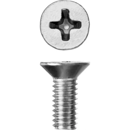 Винт ЗУБР "МАСТЕР" DIN 965, класс прочности 4.8, оцинкованный, M4x10мм, 5кг 303110-04-010 купить в Надыме