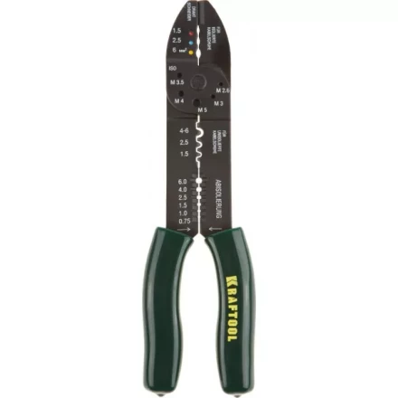 Стриппер многофункциональный MK-7, 0.75 - 6 мм2, KRAFTOOL 22661 купить в Надыме