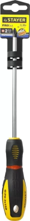 Отвертка STAYER "PROFI" "PROTech", двухкомп рукоятка, намагниченная, Cr-Mo, PH2x150мм 25132-2-15_z02 купить в Надыме