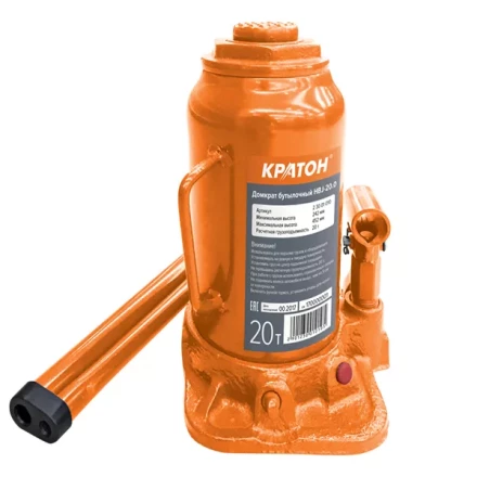 Домкрат бутылочный Кратон HBJ-20.0 2 30 01 010 купить в Надыме