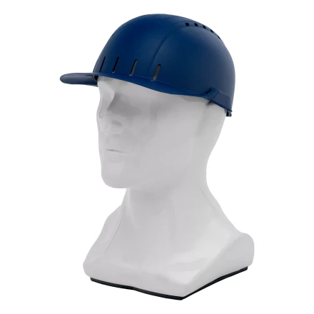 Каскетка защитная "Стиль", пластиковая, синяя Сибртех 89170 купить в Надыме