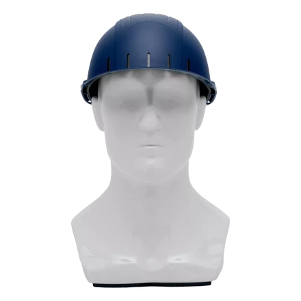 Каскетка защитная "Стиль", пластиковая, синяя Сибртех 89170 купить в Надыме