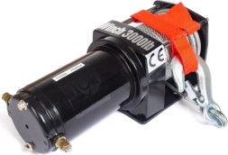 Лебедка (1361 кг/13,5 м) автомобильная TOR 12 V P3000-1A 114303