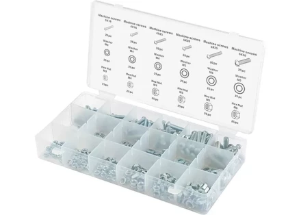 Набор винтов гаек шайб 420 предметов СИБРТЕХ 47617 купить в Надыме