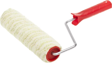 Валик ЗУБР "ЭКСПЕРТ" "ПОЛИМАКС", полиамид, стойкий к растворителям, к истиранию, ручка 8мм, d=48/250мм 03524-25 купить в Надыме