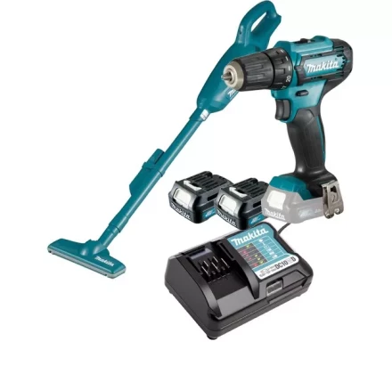 Набор аккумуляторного инструмента Makita CLX226X1 (DF333DZ, CL106FDZ, BL1016, DC10WD) купить в Надыме