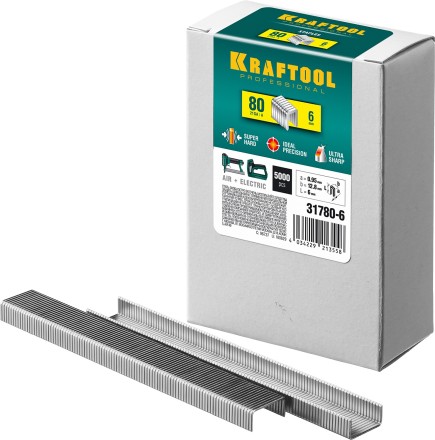 Скобы тип 21GA (80 / Pr A / Senco AT) 5000 шт 31780-6 купить в Надыме