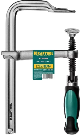Струбцина KRAFTOOL FORGE тип F,цельнокованая 32014-100-200 купить в Надыме
