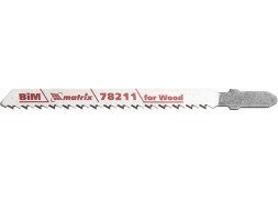 Полотна для электролобзика по дереву 3 шт T101BF 75 x 2,5мм Bimetal MATRIX Professional 78211