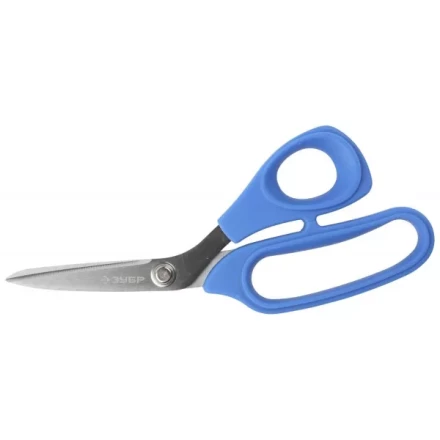 Ножницы ЗУБР "ЭКСПЕРТ" изогнутые технические универсальные, Mo-V сталь HRC 60-62, 205мм 40001_z01 купить в Надыме