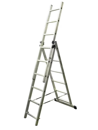 Лестница трехсекционная 3х15 ступеней Энкор 69689 купить в Надыме