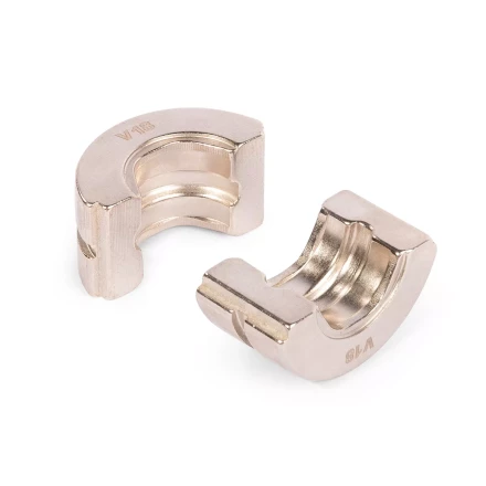 Набор матриц КВТ V (15–28 мм) для опрессовки фитингов из меди и нержавеющей стали (89623) купить в Надыме