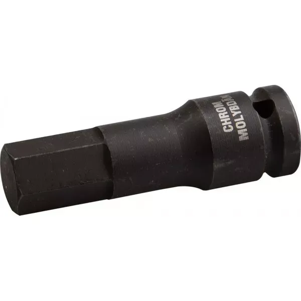 Торцовая головка KRAFTOOL "INDUSTRIE QUALITAT" ударная (1/2"), HEX, Cr-Mo, фосфатированная, H14 27950-14_z01 купить в Надыме
