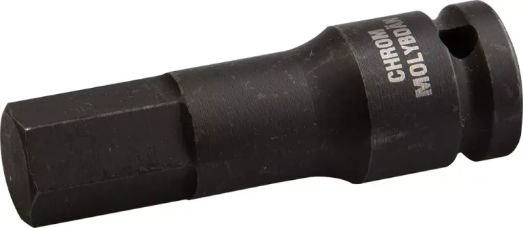 Торцовая головка KRAFTOOL "INDUSTRIE QUALITAT" ударная (1/2"), HEX, Cr-Mo, фосфатированная, H14 27950-14_z01 купить в Надыме