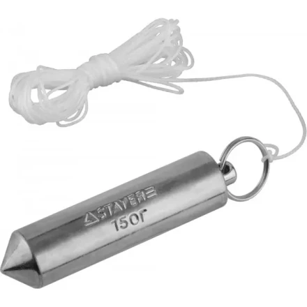 Отвес STAYER &quot;MASTER&quot; строительный со шнуром, 150г 0635-15_z01 купить в Надыме