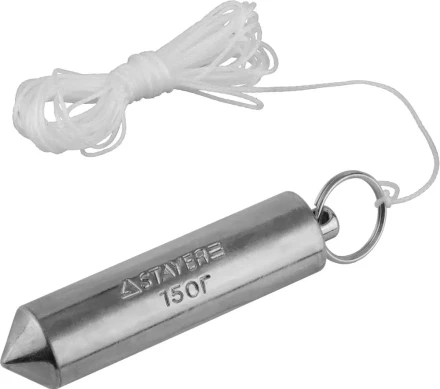 Отвес STAYER &quot;MASTER&quot; строительный со шнуром, 150г 0635-15_z01 купить в Надыме