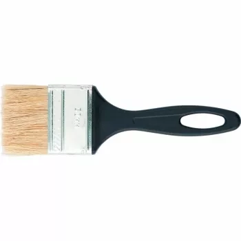 Кисть флейцевая "Стандарт", 35*6, натуральная щетина, пластиковая ручка ручка, СИБРТЕХ 82503 купить в Надыме