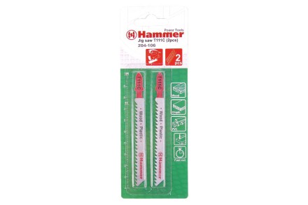 Пилки для лобзика HAMMER JG WD-PL T111C (2шт.) купить в Надыме