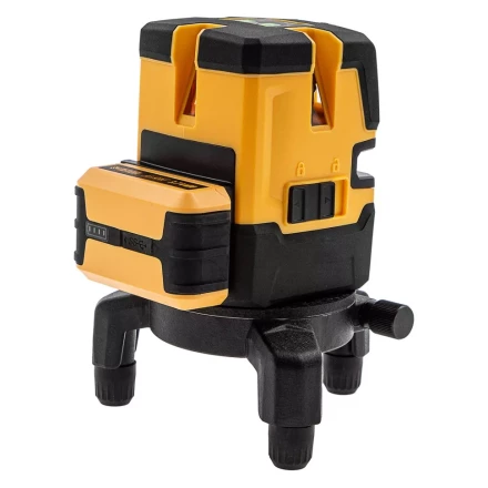 Лазерный уровень LX 06 Green, 30 м, 520 нм, аккумулятор Li 5200 mAh, резьба 5/8" Denzel 35072 купить в Надыме