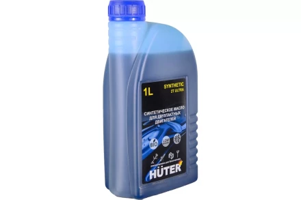 Масло 2Т ULTRA синтетическое для двухтактных двигателей, для техники Huter, 1л 73/8/3/3 купить в Надыме