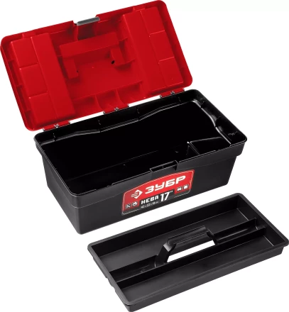 Ящик для инструмента "НЕВА-17" пластиковый, ЗУБР 38323-17 купить в Надыме