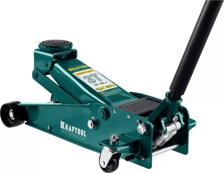Домкрат гидравлический подкатной &quot;Kraft-Lift&quot;, 3т, 133-465 мм, KRAFTOOL 43450-3 43450-3 купить в Надыме