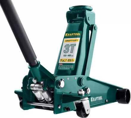 Домкрат гидравлический подкатной &quot;Kraft-Lift&quot;, 3т, 133-465 мм, KRAFTOOL 43450-3 43450-3 купить в Надыме