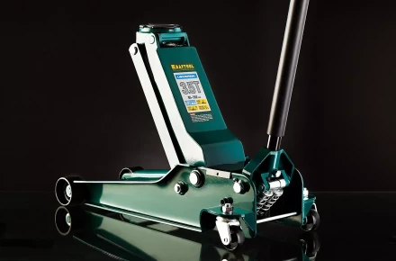 Домкрат гидравлический подкатной &quot;Kraft-Lift&quot;, 3т, 133-465 мм, KRAFTOOL 43450-3 43450-3 купить в Надыме