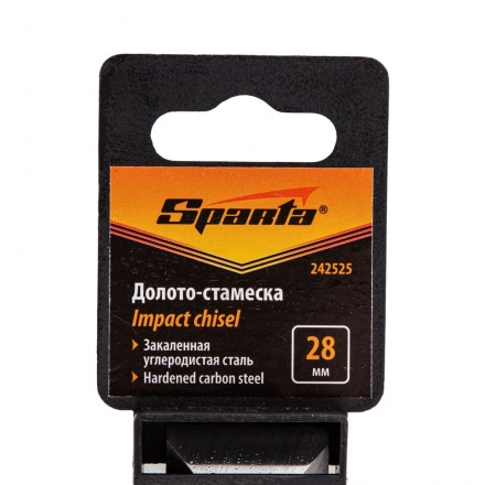 Долото-стамеска 28 мм, деревянная рукоятка// Sparta 242525 купить в Надыме