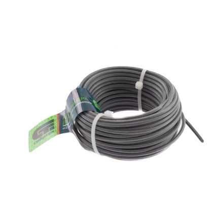 Леска для триммера звезда, армированная алюминием, 2.4 мм х 15 м, Россия Сибртех 961975 купить в Надыме