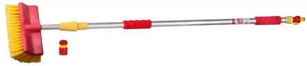 Щетка GRINDA моющая на телескопическом удлинителе в комплекте с соединителем 8-428486_z01 купить в Надыме