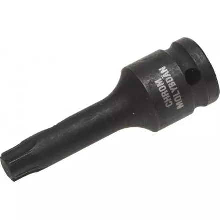 Торцовая головка KRAFTOOL &quot;INDUSTRIE QUALITAT&quot; ударная (1/2&quot;), TORX, Cr-Mo, фосфатированная, T55 27952-55_z01 купить в Надыме
