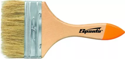 Кисть плоская Slimline 1,5&quot; (38 мм) натуральная щетина деревянная ручка  SPARTA 824255 купить в Надыме