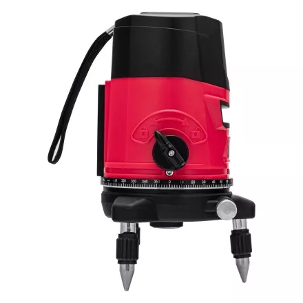 Лазерный уровень MTX CRX-30G, 30 м, зеленый луч, батарейки, резьба 5/8&quot; 35032 купить в Надыме