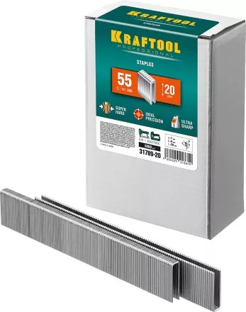 Скобы тип 18GA (55 / 90 / C) 5000 шт 31789-20 купить в Надыме