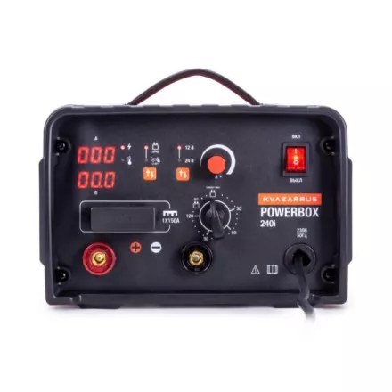 Инверторное пуско-зарядное устройство KVAZARRUS PowerBox 240i таймер и алюминиевый кейс купить в Надыме