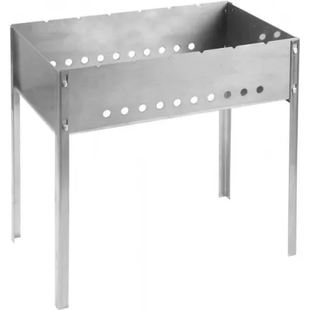 Мангал GRINDA &quot;BARBECUE&quot;, нержавеющая сталь, толщина 1,5мм, 500х300х500мм 427784 купить в Надыме