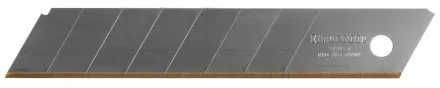 Лезвие &quot;SOLINGEN&quot; сменное, KRAFTOOL 09605-TIN-18-S5, сегментиров, нитрид титана, многоуровневая закалка, 8 сегментов, 18мм, 5шт 09605-TIN-18-S5_z01 купить в Надыме