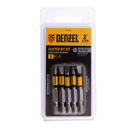 Бита SL5,5x50, 5 шт. Denzel 7711312 купить в Надыме