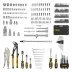 Набор инструментов Denzel 15808, 1/2&quot;, 3/8&quot;, 1/4&quot;, CrV, S2, пластиковый кейс, 232 предмета купить в Надыме
