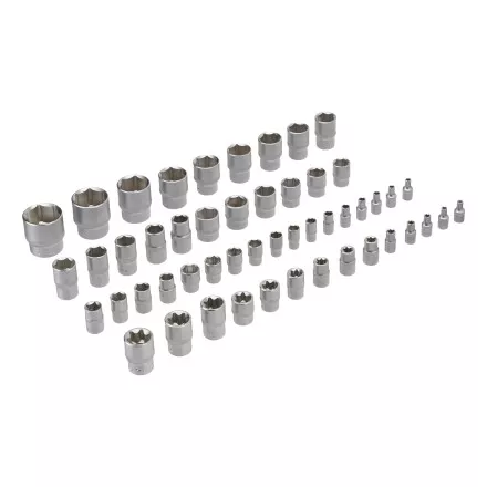 Набор инструментов Denzel 15808, 1/2&quot;, 3/8&quot;, 1/4&quot;, CrV, S2, пластиковый кейс, 232 предмета купить в Надыме
