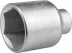 Головка торцовая НИЗ (1/2&quot;), 40Х, шестигранная, оцинкованная, 30мм 2772-30 купить в Надыме