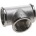 Тройник GENERAL FITTINGS никелированная латунь, г/г/г, 1&quot; 51052-1 купить в Надыме