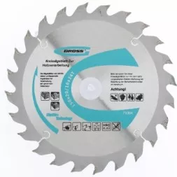 Пильный диск по дереву 130 x 20/16 x 24Т GROSS 73301