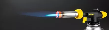 Газовая горелка &quot;ProTerm&quot; на баллон, STAYER &quot;PROFESSIONAL&quot; 55580, с пьезоподжигом, регулировка пламени, цанговое соединение, 1300С 55580 купить в Надыме