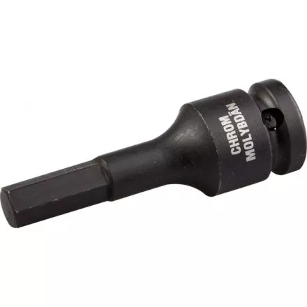 Торцовая головка KRAFTOOL &quot;INDUSTRIE QUALITAT&quot; ударная (1/2&quot;), HEX, Cr-Mo, фосфатированная, H9 27950-09 купить в Надыме