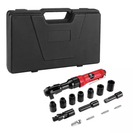 Трещотка пневматическая DEKO DKPT03 SET 3, 018-1103, в чемодане с набором 15 предметов купить в Надыме