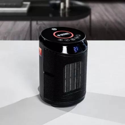 Тепловентилятор электрический керамический Denzel DTFC-2000, пульт, 3 режима, вентилятор, нагрев 1000/2000 Вт 96419 купить в Надыме